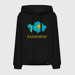 Мужская толстовка-худи Map Kazakhstan