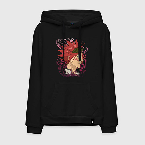 Мужская толстовка-худи Биско-ржавоед Sabikui Bisco / Черный – фото 1