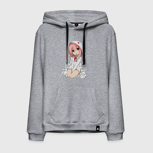 Мужская толстовка-худи Furry anime / Меланж – фото 1