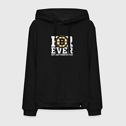 Мужская толстовка-худи FOREVER NOT JUST WHEN WE WIN, Boston Bruins, Босто