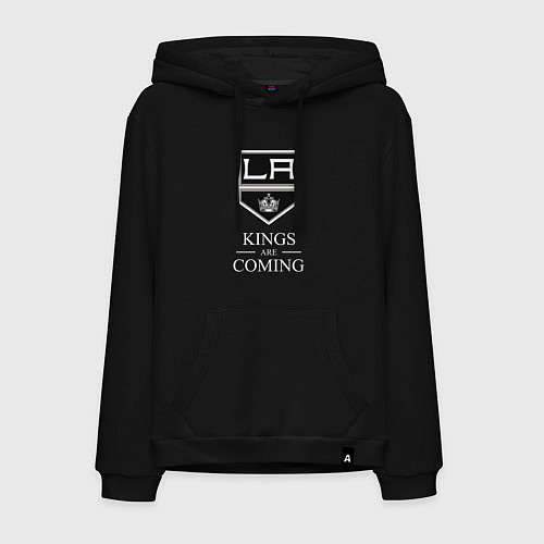 Мужская толстовка-худи Los Angeles Kings, Лос Анджелес Кингз / Черный – фото 1