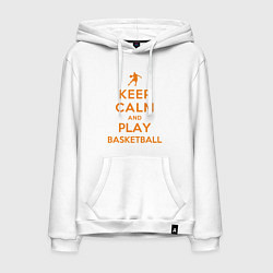 Мужская толстовка-худи Keep Calm - Basketball