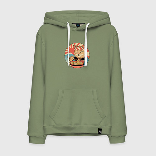 Мужская толстовка-худи Catana Ramen / Авокадо – фото 1