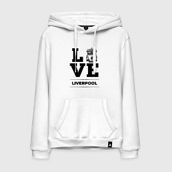 Мужская толстовка-худи Liverpool Love Классика