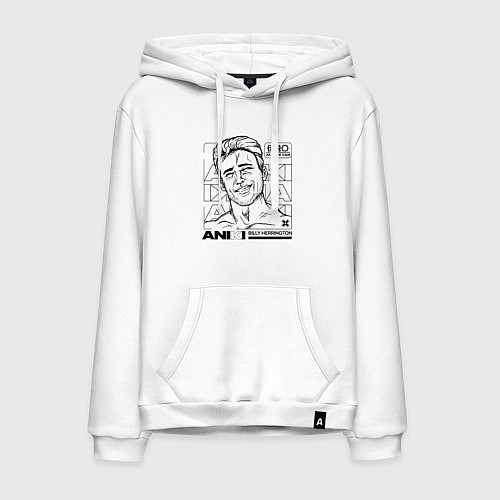 Мужская толстовка-худи ANIKI BILLY HERRINGTON ASS WE CAN / Белый – фото 1