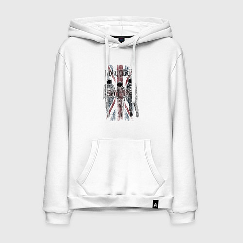 Мужская толстовка-худи No labels / Белый – фото 1