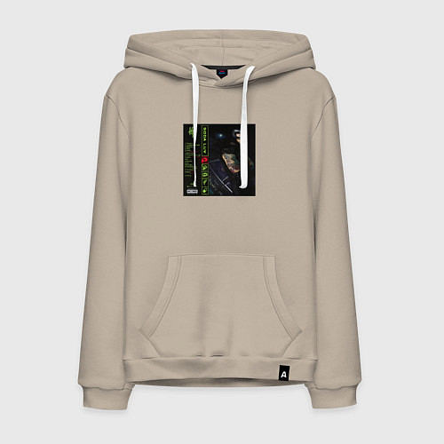 Мужская толстовка-худи Soda Luv Ничего личного 2 / Миндальный – фото 1