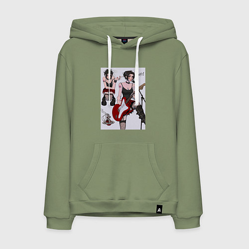 Мужская толстовка-худи Нана аниме / Авокадо – фото 1