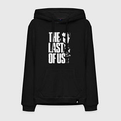 Толстовка-худи хлопковая мужская The last of us game, цвет: черный