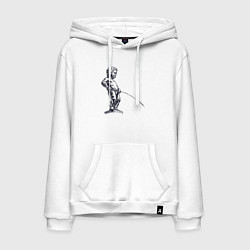 Мужская толстовка-худи Писающий мальчик