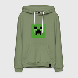 Мужская толстовка-худи Minecraft creeper face