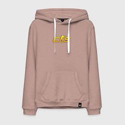 Мужская толстовка-худи CS2 yellow logo