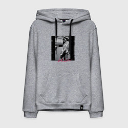 Толстовка-худи хлопковая мужская Kurt Cobain - The Last Session, цвет: меланж