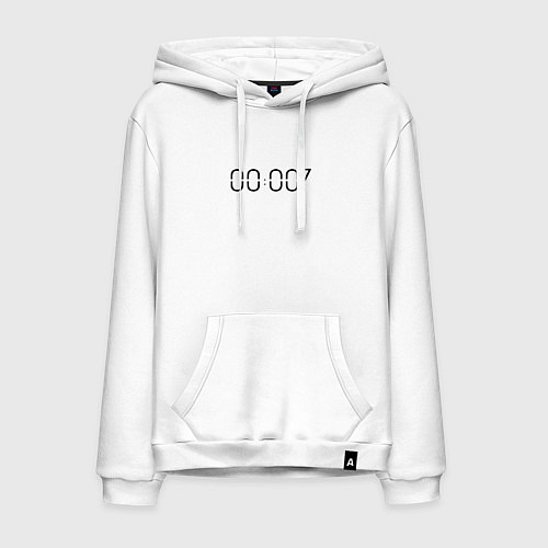 Мужская толстовка-худи Zero o clock bts / Белый – фото 1