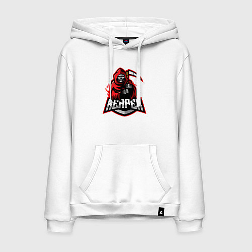 Мужская толстовка-худи Reaper / Белый – фото 1