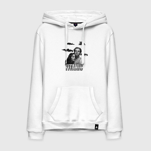 Мужская толстовка-худи Титаник из 90-х / Белый – фото 1