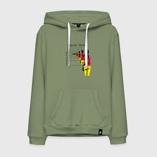 Мужская толстовка-худи Depeche Mode - Dreaming Of Me / Авокадо – фото 1