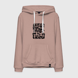 Мужская толстовка-худи Закон Мэрфи: если все идет хорошо