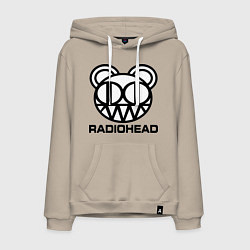 Мужская толстовка-худи Radiohead logo bear