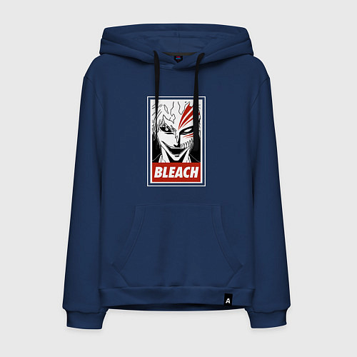 Мужская толстовка-худи Пустой Ичиго / Тёмно-синий – фото 1