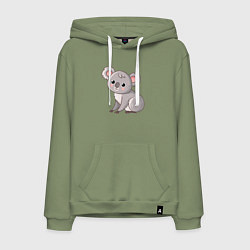 Мужская толстовка-худи Cute koala