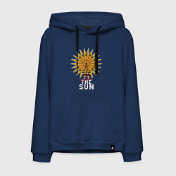 Мужская толстовка-худи Once more round the Sun