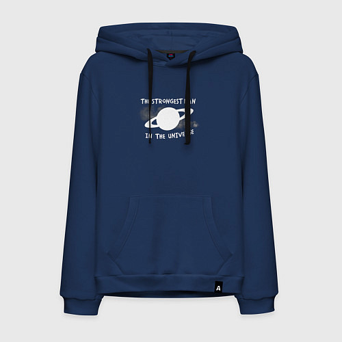 Мужская толстовка-худи Depeche Mode - The strongest man / Тёмно-синий – фото 1