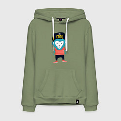 Мужская толстовка-худи Будь клёвым