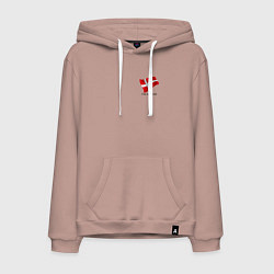 Мужская толстовка-худи Im Danish - motto