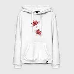 Мужская толстовка-худи Токийский гуль Паучья лилия