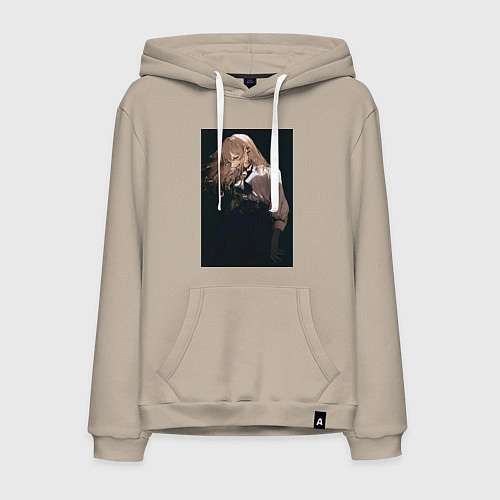 Мужская толстовка-худи Ведьма и чудовище Гидо / Миндальный – фото 1