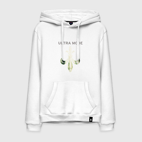 Мужская толстовка-худи Depeche Mode - Ultra mode / Белый – фото 1