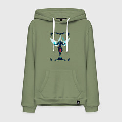 Толстовка-худи хлопковая мужская Ultrakill Gabriel, цвет: авокадо