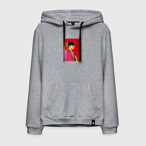 Мужская толстовка-худи Чон Джонгук / Меланж – фото 1