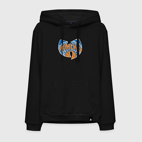 Мужская толстовка-худи Wu-tang knicks / Черный – фото 1