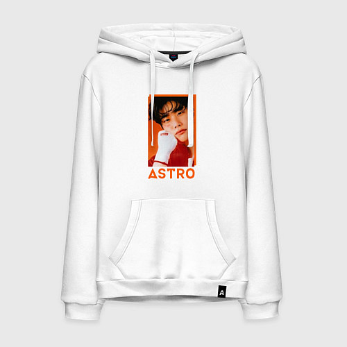 Мужская толстовка-худи Astro MJ / Белый – фото 1