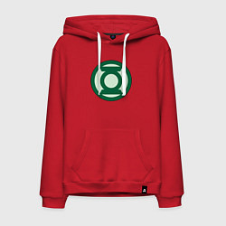 Мужская толстовка-худи Green lantern logo