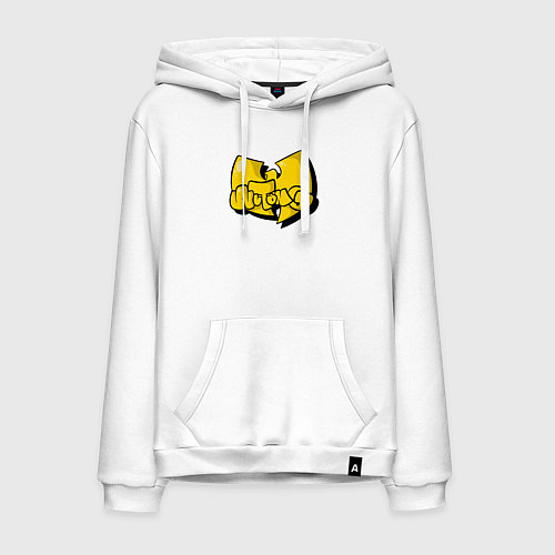 Мужская толстовка-худи Wu-Tang bubble / Белый – фото 1