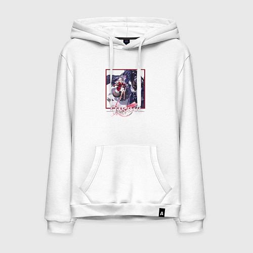 Мужская толстовка-худи Клара / Белый – фото 1