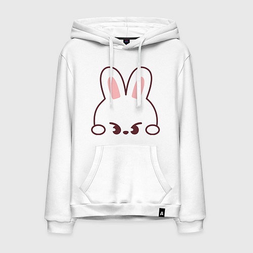 Мужская толстовка-худи Mischievous Leebit / Белый – фото 1