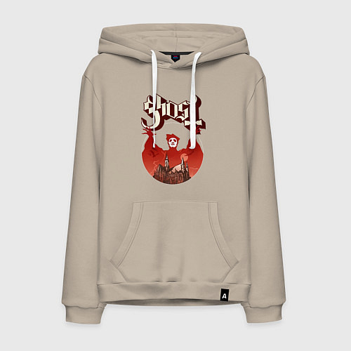 Мужская толстовка-худи Ghost - Cardinal Copia / Миндальный – фото 1