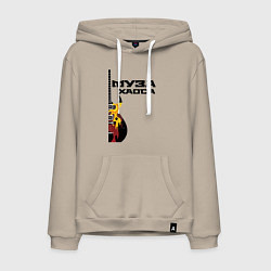 Мужская толстовка-худи Муза хаоса рок