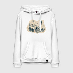 Мужская толстовка-худи Туаль де Жуи лиса