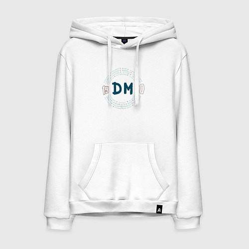 Мужская толстовка-худи Depeche Mode - World Violation tour back / Белый – фото 1
