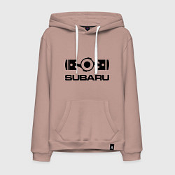 Мужская толстовка-худи Subaru