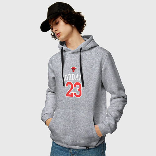 Мужская толстовка-худи Jordan 23 / Меланж – фото 3