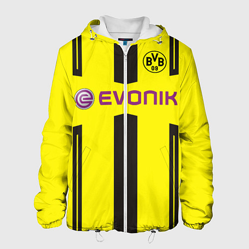 Мужская куртка BVB FC: Evonik / 3D-Белый – фото 1