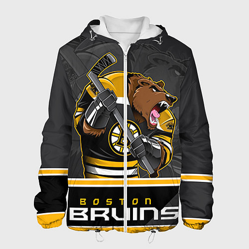 Мужская куртка Boston Bruins / 3D-Белый – фото 1