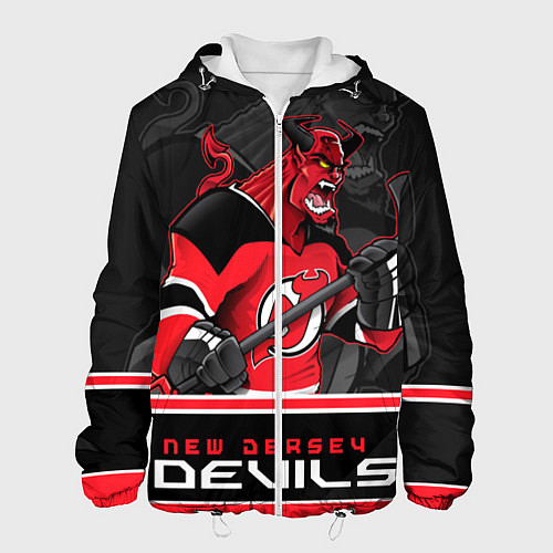 Мужская куртка New Jersey Devils / 3D-Белый – фото 1