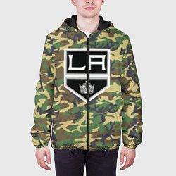 Куртка с капюшоном мужская Kings Camouflage, цвет: 3D-черный — фото 2